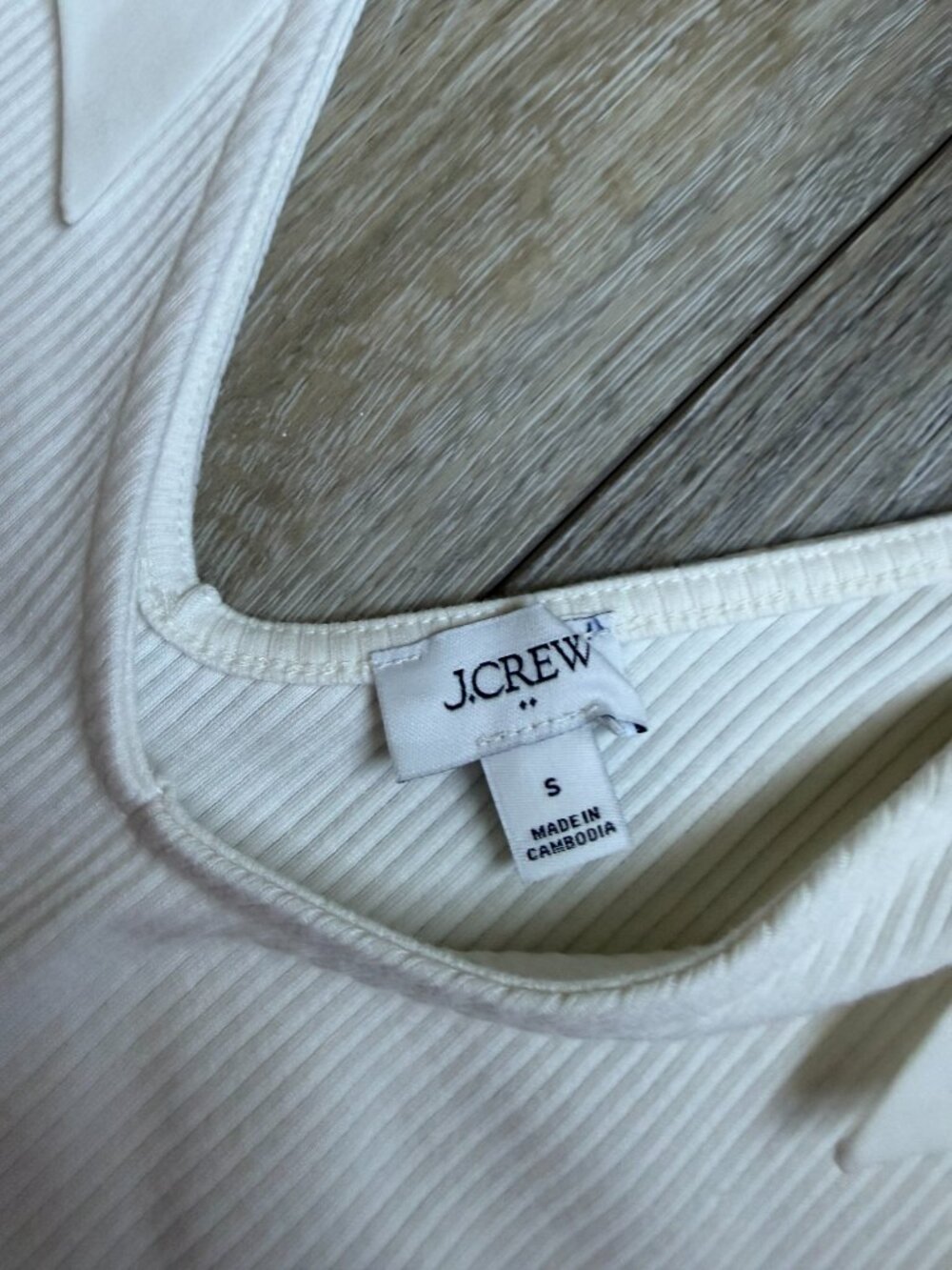 [82025] J. Crew Ribbed Tank -- SIZE SMALL - Picture 5 of 9
